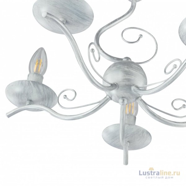 Подвесная люстра Arte Milano Amalfi 339934/5 WT+SL Подвесная люстра Arte Milano Amalfi 339934/5 WT+SL