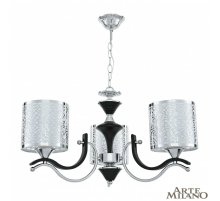 Подвесная люстра Arte Milano Florentia-6787 306787/3 Bk/Ni