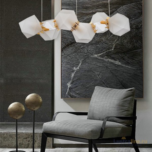 Подвесная люстра ImperiumLoft Gabriel Scott Welles Glass 123396-22