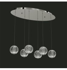 Подвесная люстра DeLight Collection Elliot Diamante MD20001012-6A chrome