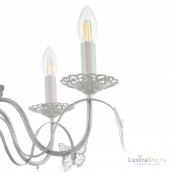 Подвесная люстра Arte Milano 346179/6 WT+G Подвесная люстра Arte Milano 346179/6 WT+G