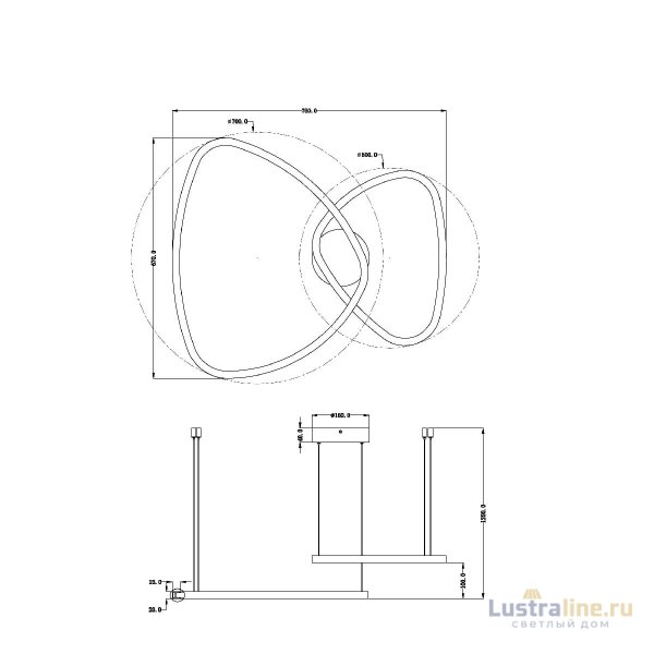 Подвесная люстра Arte Lamp Madison A2194SP-2PB Подвесная люстра Arte Lamp Madison A2194SP-2PB