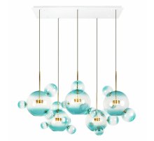 Подвесная люстра Loft IT Bolle 2027-S5 Blue