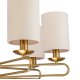 Подвесная люстра Escada Eclipse 10166/7PL Brass