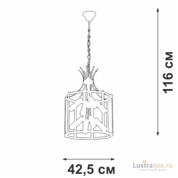 Подвесная люстра Vitaluce V3926-1/8 Подвесная люстра Vitaluce V3926-1/8