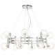 Подвесная люстра Crystal Lux LUXURY SP16 CHROME