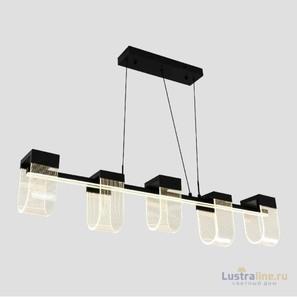 Подвесная люстра LED4U L7707-1200 BK