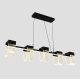 Подвесная люстра LED4U L7707-1200 BK