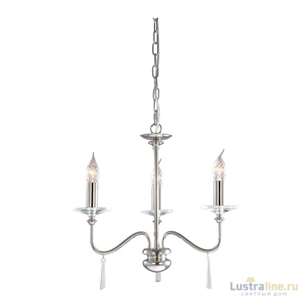 Подвесная люстра Elstead Lighting Finsbury park FP3-POL-NICKEL