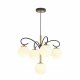 Подвесная люстра Arte Milano Neapolis 273808/4+1 BK/GD