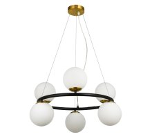 Подвесная люстра Arte Lamp Alcor A2224SP-6BK
