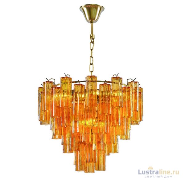 Подвесная люстра Delight Collection OWD2093-D75 gold/amber