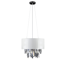 Подвесная люстра Eurosvet Amantea 10122/6 хром/прозрачный хрусталь Strotskis Smart (10106/6) a054108