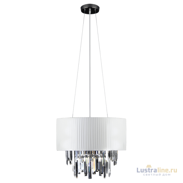 Подвесная люстра Eurosvet Amantea 10122/6 хром/прозрачный хрусталь Strotskis Smart (10106/6) a054108