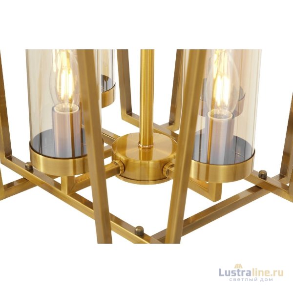 Подвесная люстра Lumina Deco Afres LDP 1246-4 MD+AB