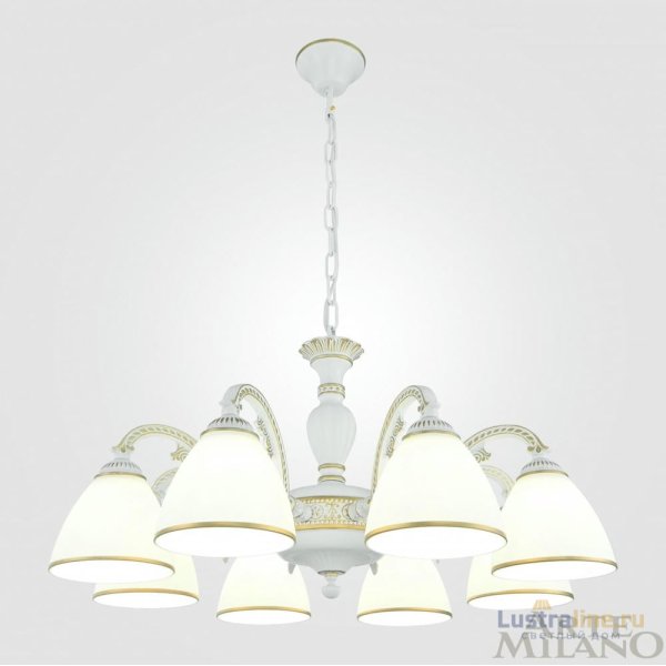 Подвесная люстра Arte Milano 340837/8 WT+G