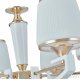 Подвесная люстра Arte Milano Florentia-2457 302457/8 Wh/Gd