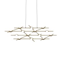 Подвесная люстра DeLight Collection Molecular MD18001067-14A black/gold