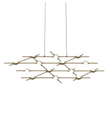 Подвесная люстра DeLight Collection Molecular MD18001067-14A black/gold