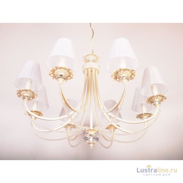 Подвесная люстра Abrasax Josephine 3007/8(creampearl)