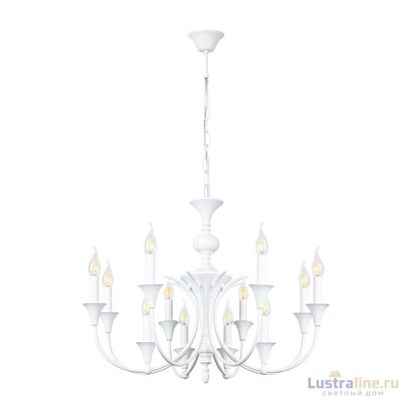 Подвесная люстра Arte Lamp Collinetta A4094LM-12WH Подвесная люстра Arte Lamp Collinetta A4094LM-12WH