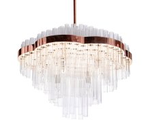 Подвесная люстра Delight Collection Crystal Chemistry GP15071-L RG Подвесная люстра Delight Collection Crystal Chemistry GP15071-L RG