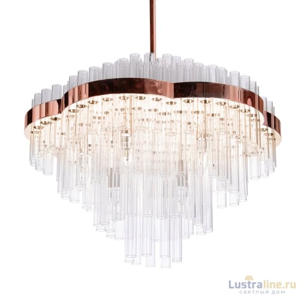 Подвесная люстра Delight Collection Crystal Chemistry GP15071-L RG Подвесная люстра Delight Collection Crystal Chemistry GP15071-L RG