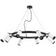 Подвесная люстра Lightstar Rullo (571018+214436-4+214486-4+203437-8) LR01836486440