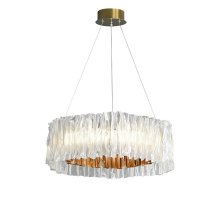 Подвесная люстра Delight Collection Accordeon 10310P-580 white/gold