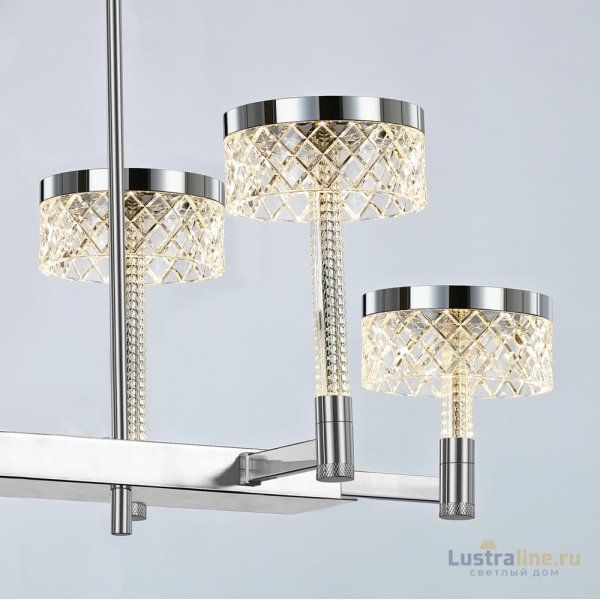 Подвесная люстра Delight Collection MD21020075 MD21020075-6B chrome