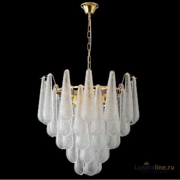 Подвесная люстра Crystal Lux FONTAIN SP10 GOLD Подвесная люстра Crystal Lux FONTAIN SP10 GOLD