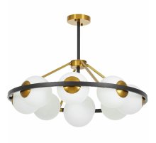 Подвесная люстра Lumina Deco Donzano LDP 8034-9 BK+WT