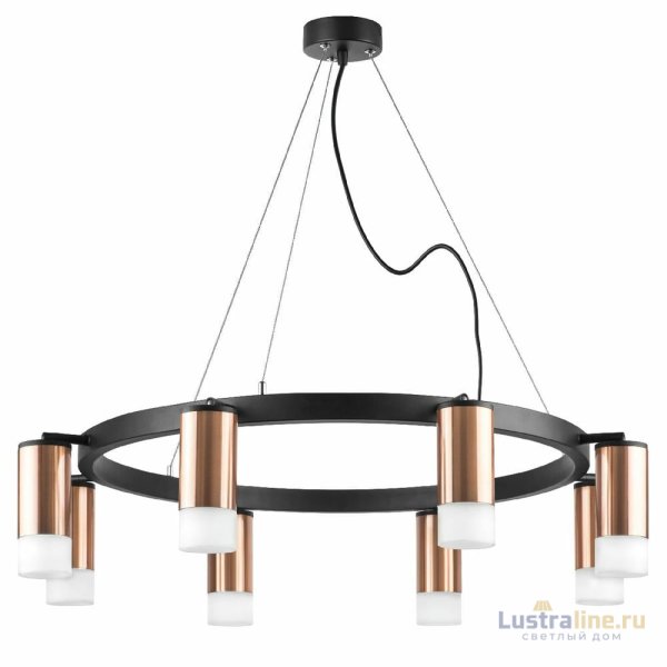 Подвесная люстра Lightstar Rullo (571018+214430-8+202431-8) LR0183081 Подвесная люстра Lightstar Rullo (571018+214430-8+202431-8) LR0183081