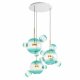 Подвесная люстра Loft IT Bolle 2027-D3 Blue