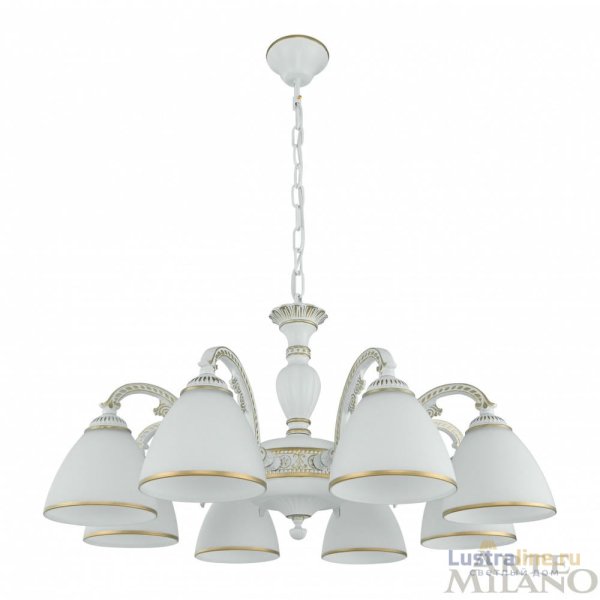 Подвесная люстра Arte Milano 340837/8 WT+G