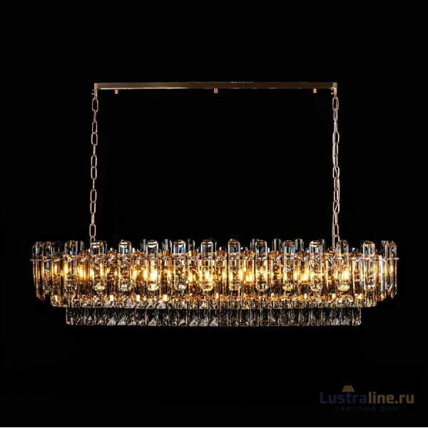 Подвесная люстра Modelux ML.9006.1200 GD-BR Подвесная люстра Modelux ML.9006.1200 GD-BR