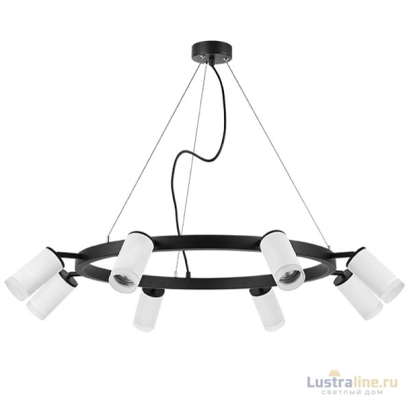 Подвесная люстра Lightstar Rullo (571018+214436-8+202430-8) LR0183680 Подвесная люстра Lightstar Rullo (571018+214436-8+202430-8) LR0183680