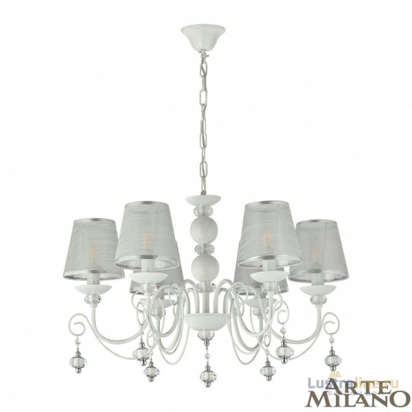 Подвесная люстра Arte Milano 347620/6 WT+SL