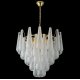 Подвесная люстра Crystal Lux FONTAIN SP10 GOLD