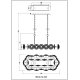 Подвесная люстра Wertmark Pamela WE160.30.323