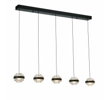 Подвесная люстра Delight Collection Indiana MD22030002-5B black/clear