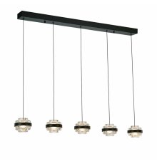 Подвесная люстра Delight Collection Indiana MD22030002-5B black/clear