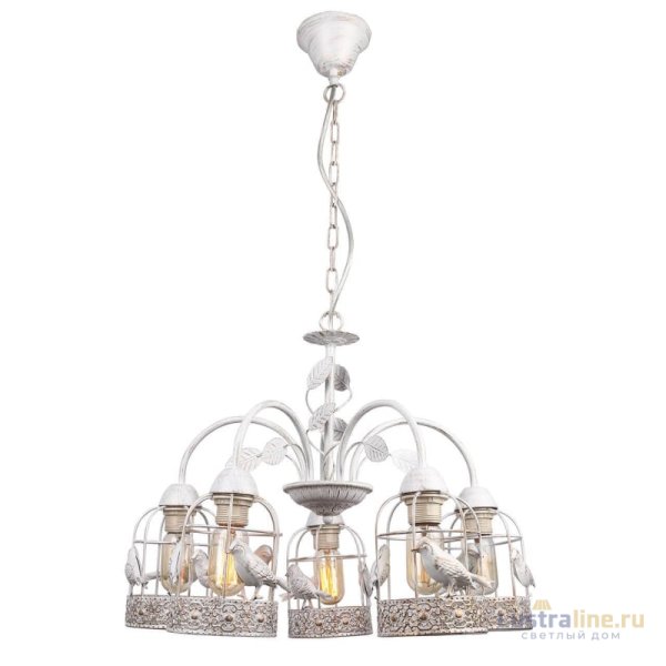 Подвесная люстра Arte Lamp Cincia A5090LM-5WG Подвесная люстра Arte Lamp Cincia A5090LM-5WG
