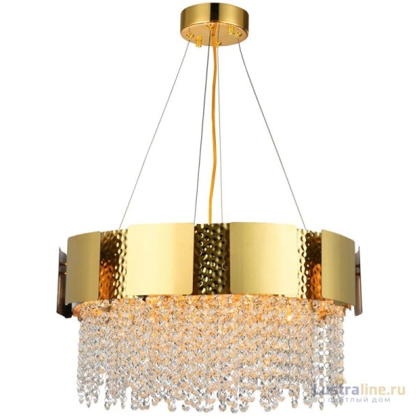 Подвесная люстра Natali Kovaltseva EMPIRE 76014/8C GOLD