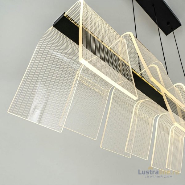 Подвесная люстра LED4U L7709-970 BK