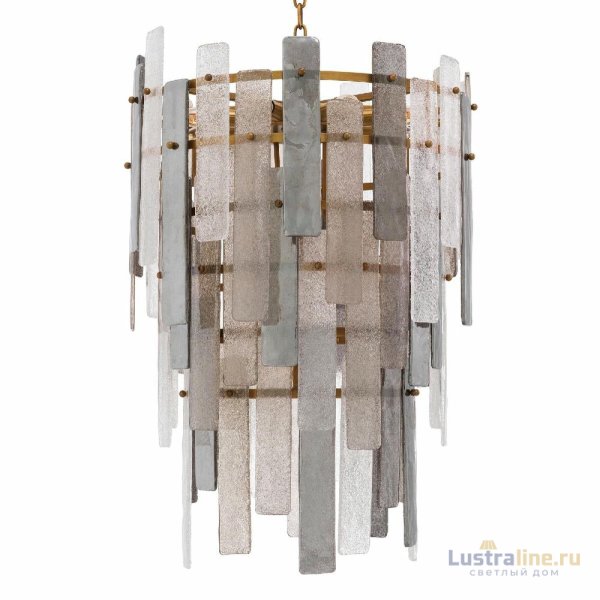Подвесная люстра DeLight Collection Greyson KG1581P-10 brass