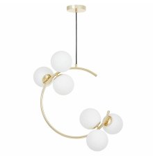 Подвесная люстра Lumina Deco Bonio LDP 7031-6 F.GD