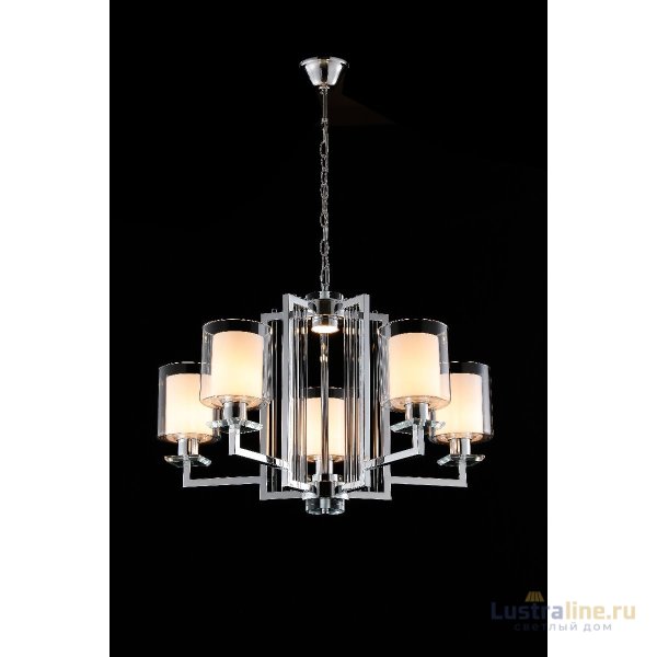 Подвесная люстра iLamp King RM6201-5 CR+CL