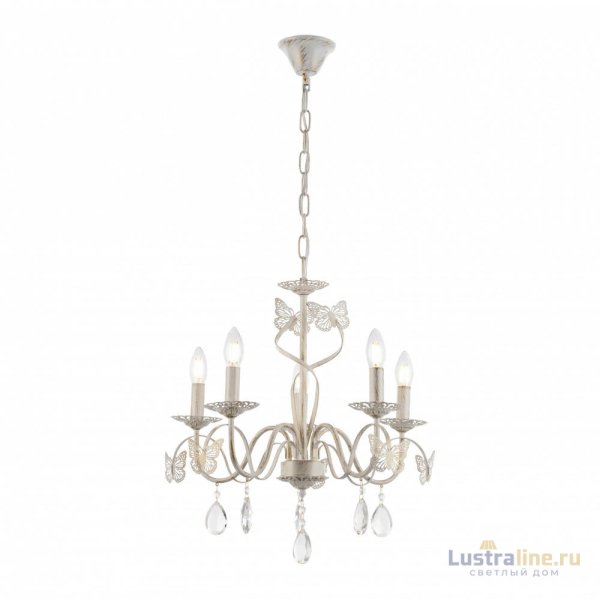 Подвесная люстра Arte Milano 346179/5 WT+G Подвесная люстра Arte Milano 346179/5 WT+G