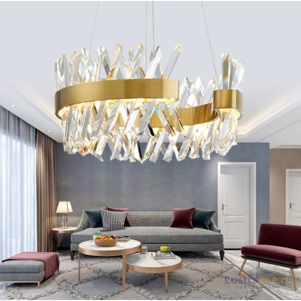Подвесная люстра Delight Collection Akasha MD18162246-600A light antique brass Подвесная люстра Delight Collection Akasha MD18162246-600A light antique brass